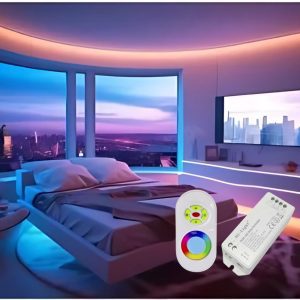LED Controller / RGB Colour Changing / Dimming / Radio Frequency /12-24V / 12A