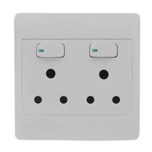Double Wall Socket 4x4 16A