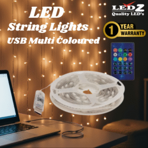 string light / led rgb usb / fairy lights with remote