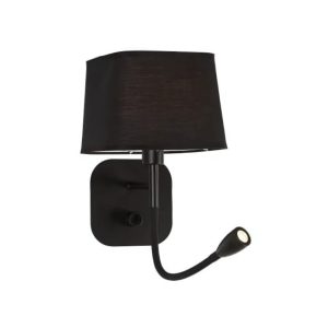 Black Wall Light