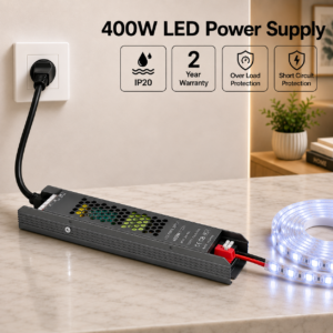 led power supply 400 watt 12 volt