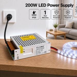 led power supply 200 watt 12 volt