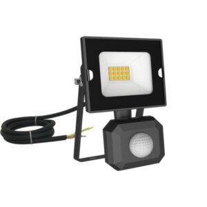This is a picture of a 10w Flood Light with a motion sensor