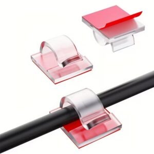 led strip light mounting clips with self adhesive tape (copy)