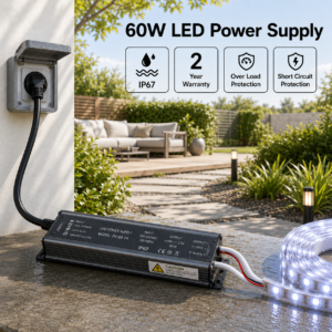 12v driver | power supply | transformer | 60 watt | 2 year warranty