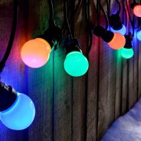 10M Colour LED Globes (Electricity)